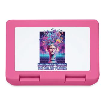 Kindness Grows The Coolest Flowers - Lunchbox - pink - Front