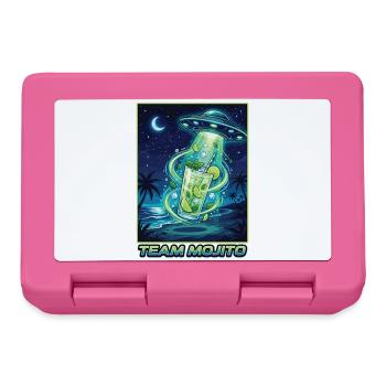Hen Party Team Mojito Cocktail Bartender - Lunchbox - pink - Front