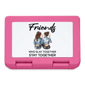 Friends Slay Together - Lunchbox - pink - Front