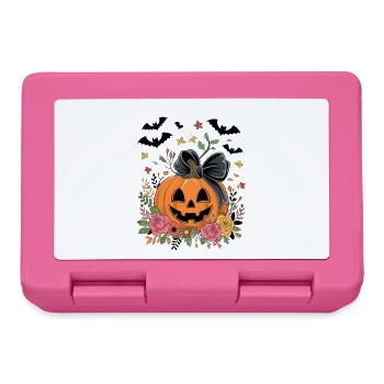 Halloween Pumpkin - Lunchbox - pink - Front
