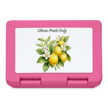 Citrus Fruit Only - Lunchbox - pink - Front