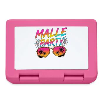 Malle Party Outfit Mallorca Summer Holiday - Lunchbox - pink - Front