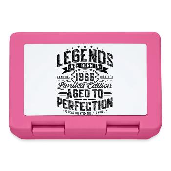 1966 Vintage Vintage Birthday Gift Retro - Lunchbox - pink - Front