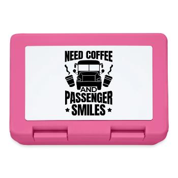 Bus Driver Funny Saying - Lunchbox - pink - Front