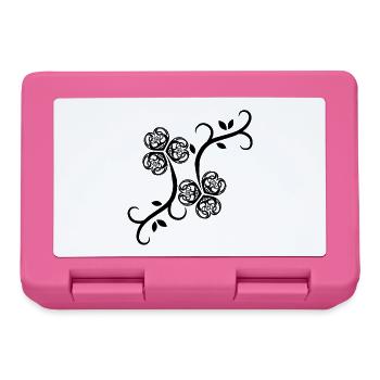 Celtic Irland Wikinger Keltisch Knoten Muster Baum - Brotdose - Pink - Vorne