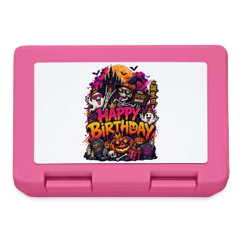 Happy Birthday Halloween Bash - Brotdose - Pink - Vorne