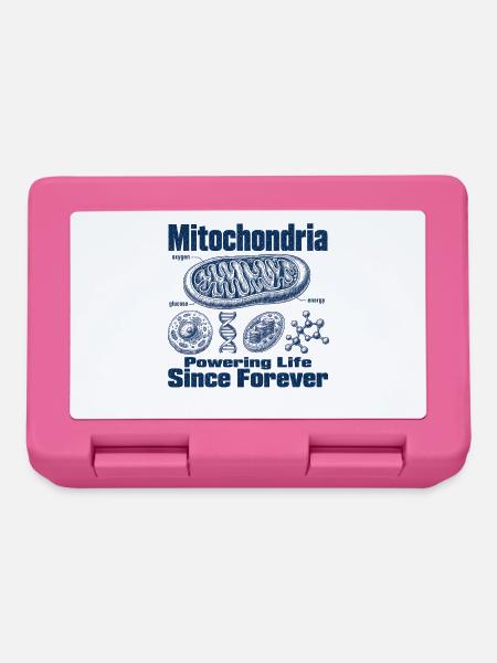 Mitochondrien Energie - Brotdose - Pink