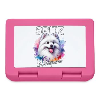 Spitz Flüsterer - Brotdose - Pink - Vorne