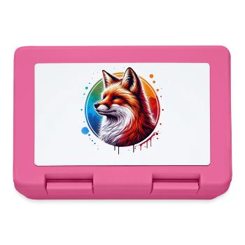 Rotfuchs Fuchs Fox - Brotdose - Pink - Vorne