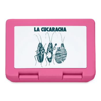 La Cucaracha Band - Brotdose - Pink - Vorne