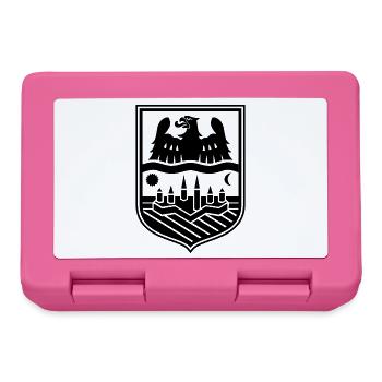 Banater Schwaben | Wappen | Tradition - Brotdose - Pink - Vorne