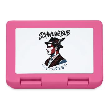 Banater Schwaben | Schwowebub | Tradition - Brotdose - Pink - Vorne