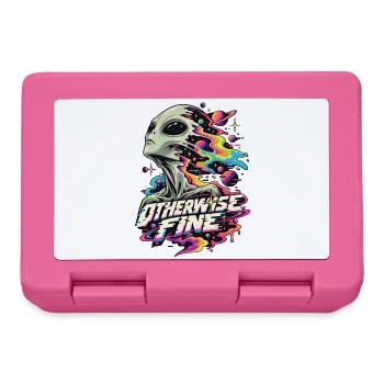Alien Cosmic Flux - Brotdose - Pink - Vorne