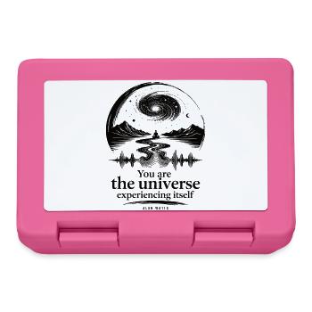 Universum, das sich selbst erlebt - Brotdose - Pink - Vorne