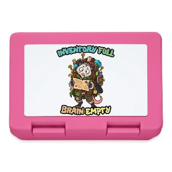 Inventar voller Gehirnleerer Opossumspieler - Brotdose - Pink - Vorne