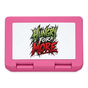 Hungry for More Neon Rage - Brotdose - Pink - Vorne