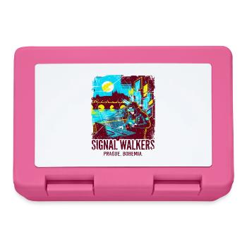 Programmer Signal Walkers Prague Bohemia - Brotdose - Pink - Vorne