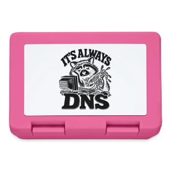Raccoon DNS Always On - Brotdose - Pink - Vorne