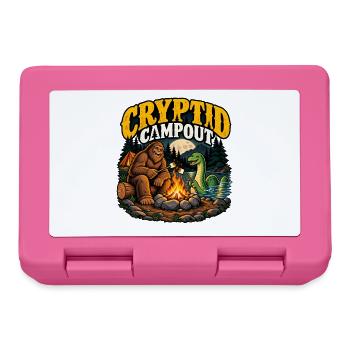 Cryptid Campout: Bigfoot & Snake Campfire - Brotdose - Pink - Vorne