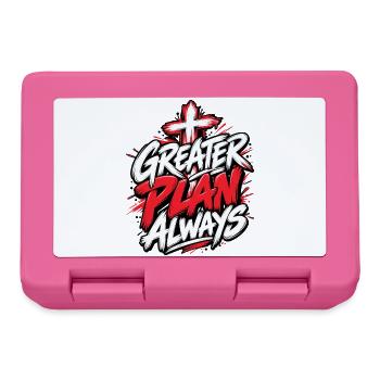Greater Plan Always Cross Design - Brotdose - Pink - Vorne