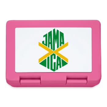 Jamaika - Brotdose - Pink - Vorne