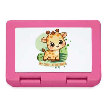 MY CUTE LITTLE BABY - Brotdose - Pink - Vorne