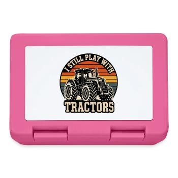 I Still Play With Tractors - Brotdose - Pink - Vorne