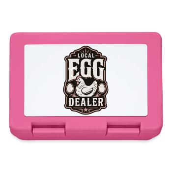 Local Egg Dealer - Brotdose - Pink - Vorne