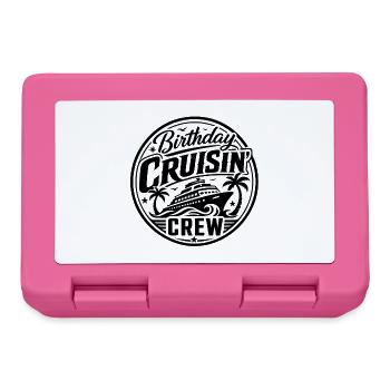 Birthday Cruisin Crew - Brotdose - Pink - Vorne