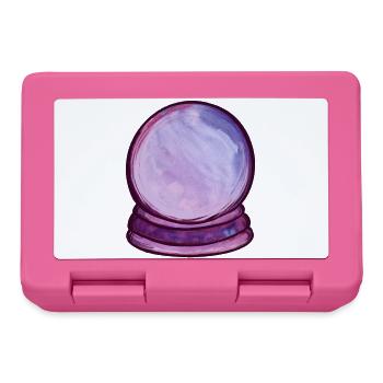 Violette Orb Aquarellkugel - Brotdose - Pink - Vorne