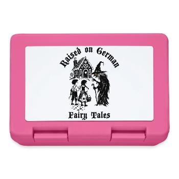 Raised on German Fairy Tails Hänsel und Gretel - Brotdose - Pink - Vorne
