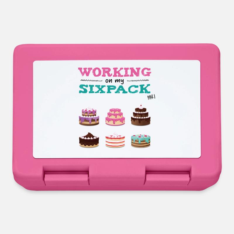 Working on my sixpack - Brotdose - Pink