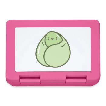 Sweet cuddly bean - Lunchbox - pink - Front