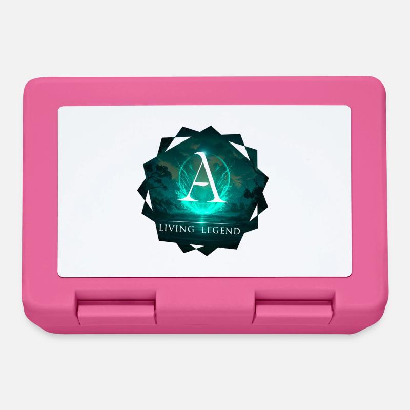 Mythologisches Apsilon Design - Brotdose - Pink