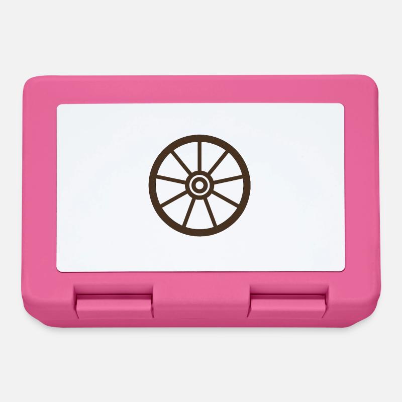 Roue - Boîte à goûter - rose