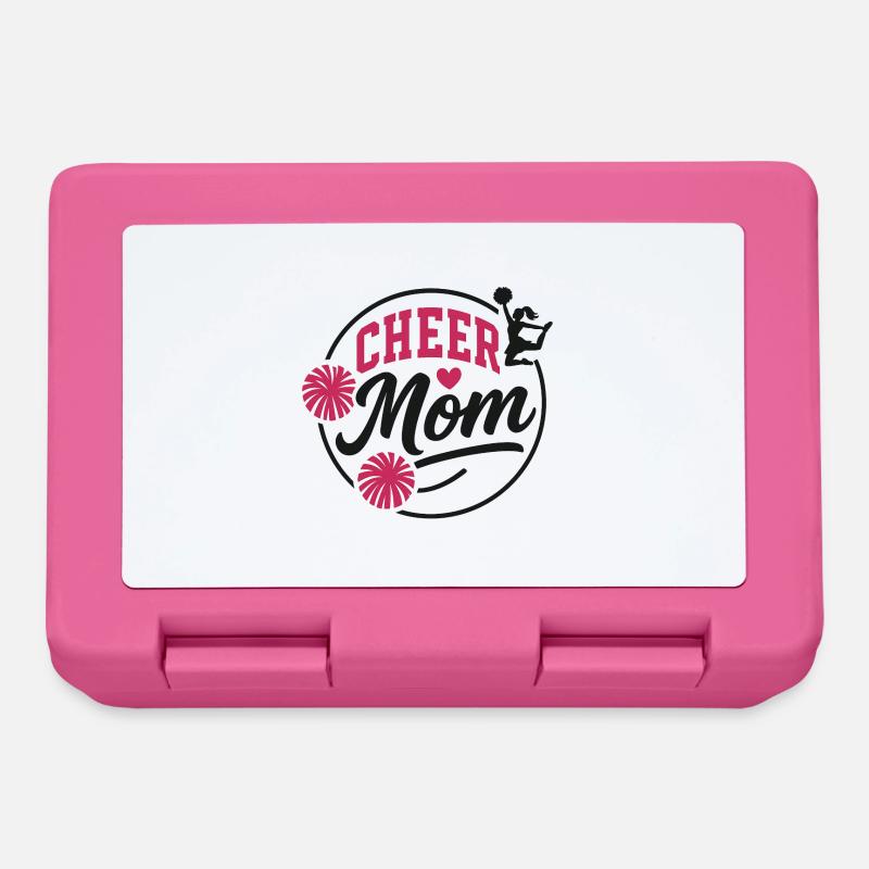 Cheer Mom Illustration - Boîte à goûter - rose
