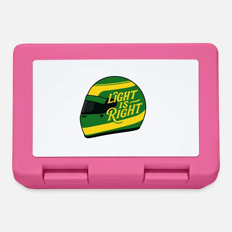 Das Licht hat Recht - Brotdose - Pink
