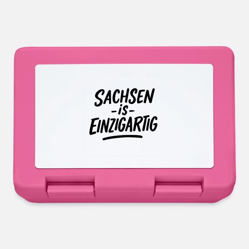 Sachsen_is_Einzigartig - Brotdose - Pink