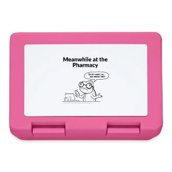 Fun design for the pharmacist and the pharmaconomist - Lunchbox - pink - Front