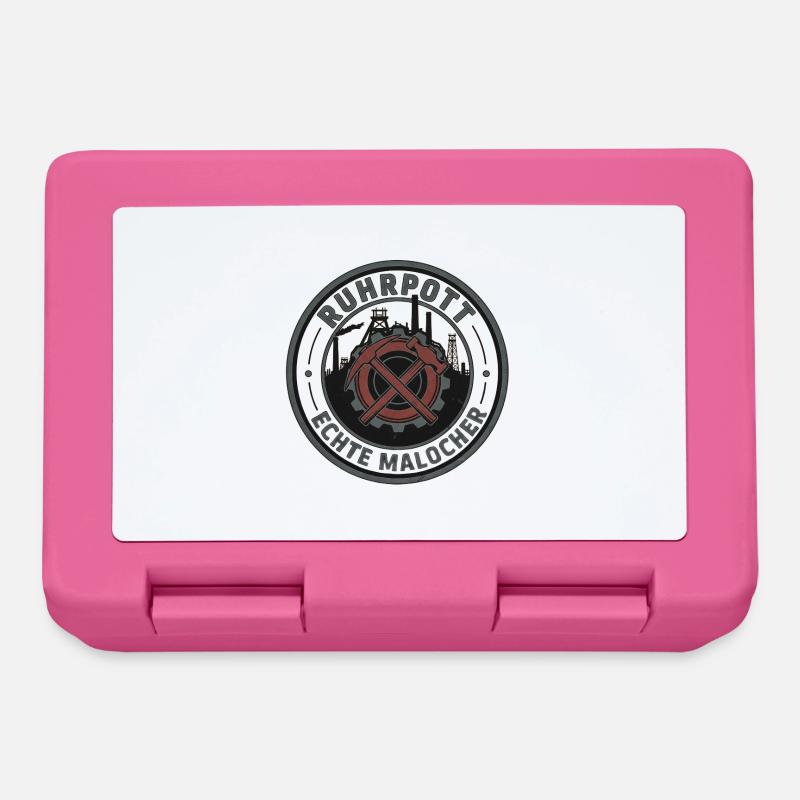 Ruhrpott Real Malocher Patch - Lunchbox - pink
