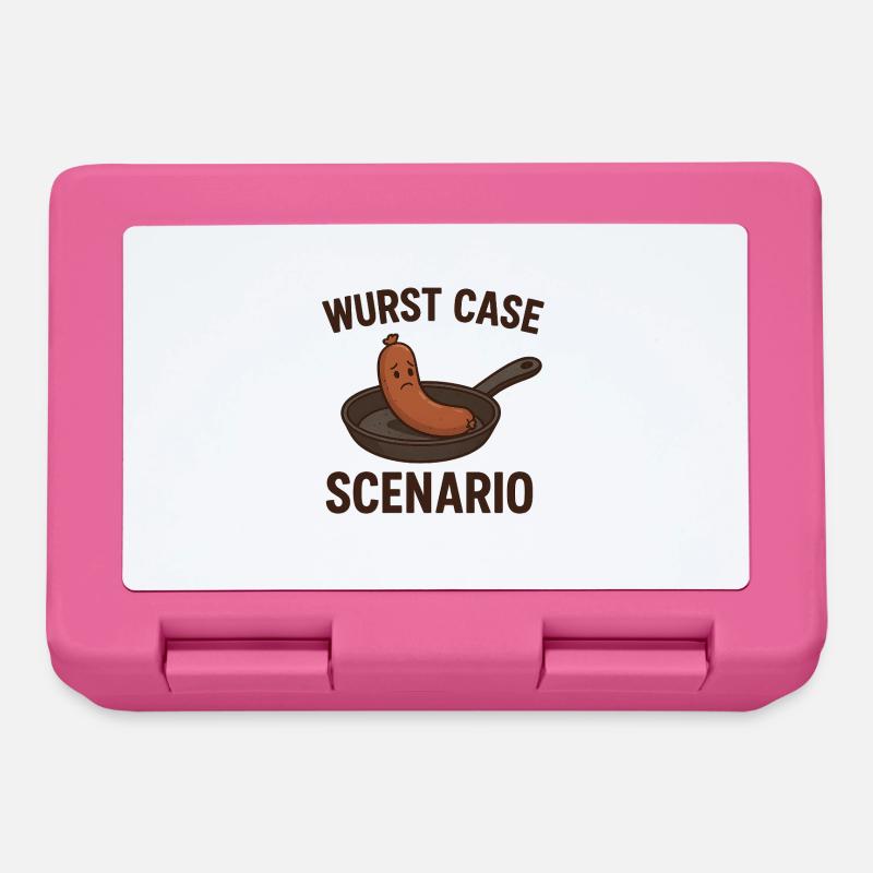 Sausage Case Scenario - Lunchbox - pink