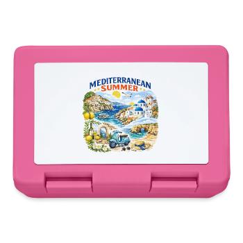 Mittelmeer-Sommerroller Côte Bleue - Brotdose - Pink - Vorne