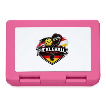 Pickleball DEUTSCHLAND - Brotdose - Pink - Vorne
