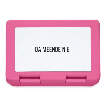 Papa ne le pensait pas ! Chemises en dialecte anvers - Boîte à goûter - rose - Devant