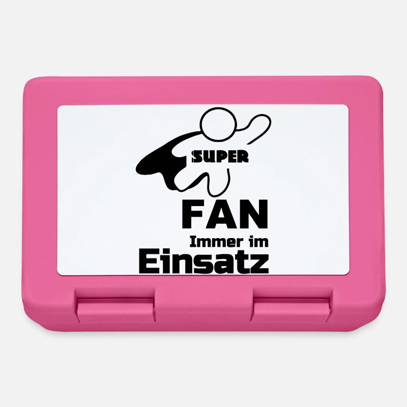 Super Fan Geschenk - Brotdose - Pink