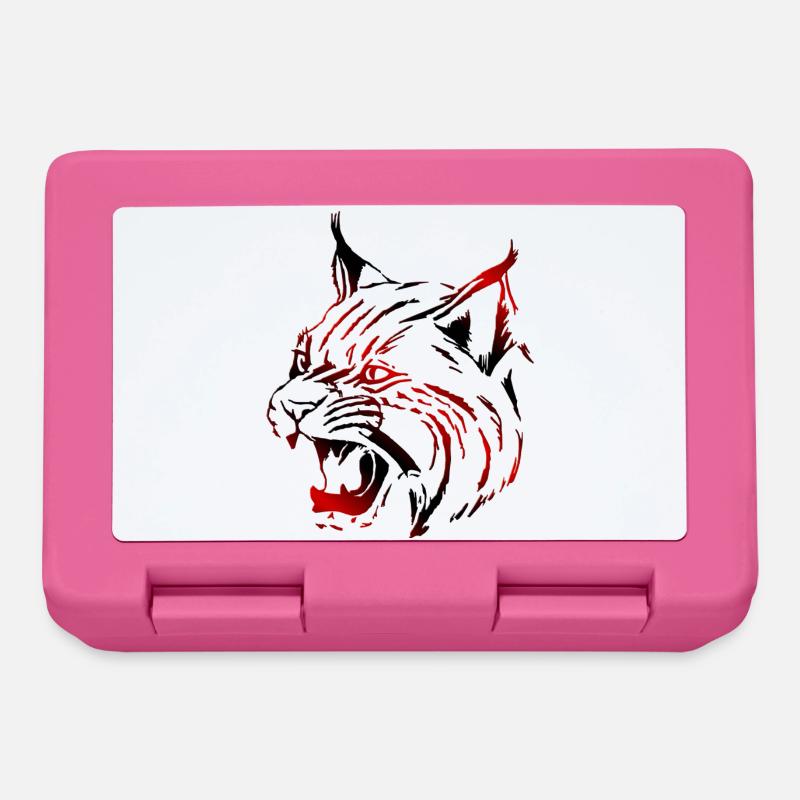 Luchs (03) - Brotdose - Pink
