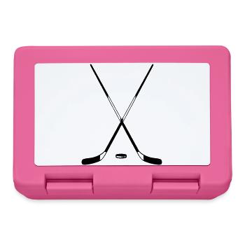 Eishockey - Brotdose - Pink - Vorne