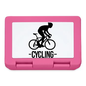 cyclisme - Boîte à goûter - rose - Devant