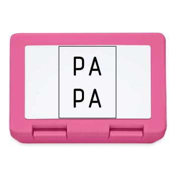 father - Lunchbox - pink - Front