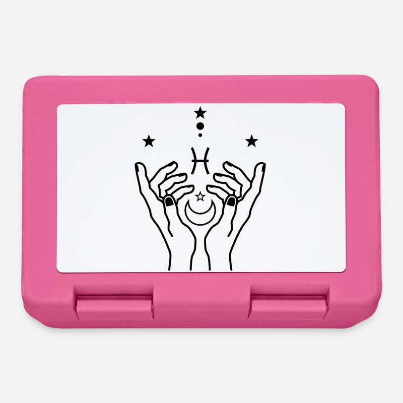 Pisces zodiac astrology - Lunchbox - pink